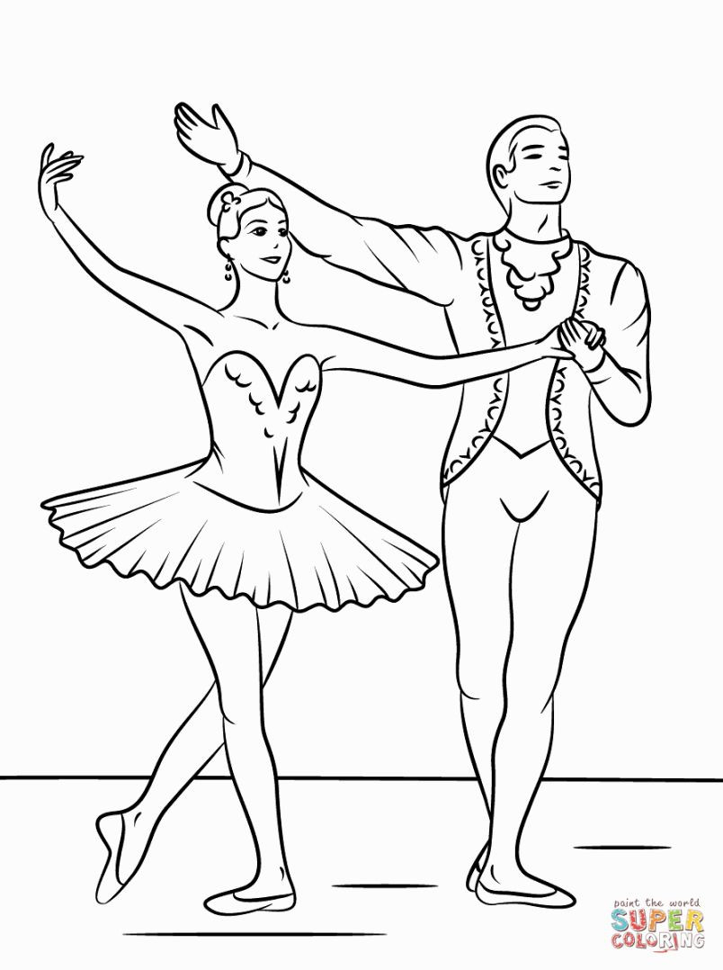 20 Dance Coloring Pages Free Printable Simple