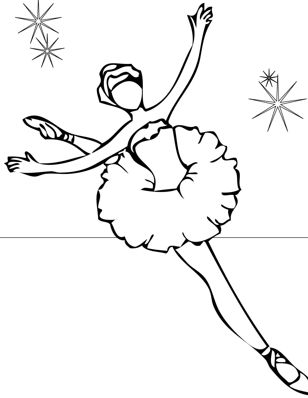 20 Dance Coloring Pages Free Printable Simple