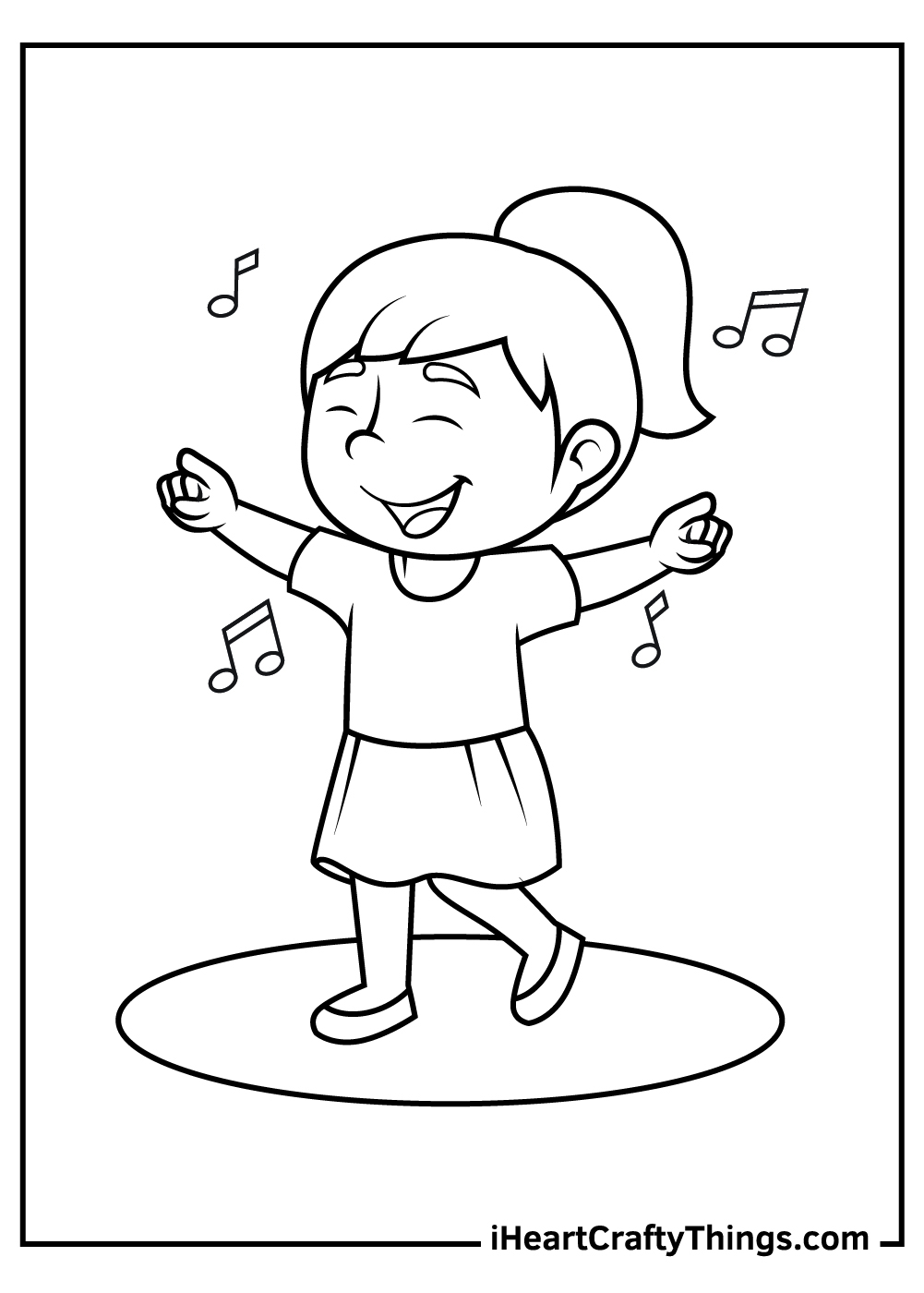 20 Dance Coloring Pages Free Printable Simple