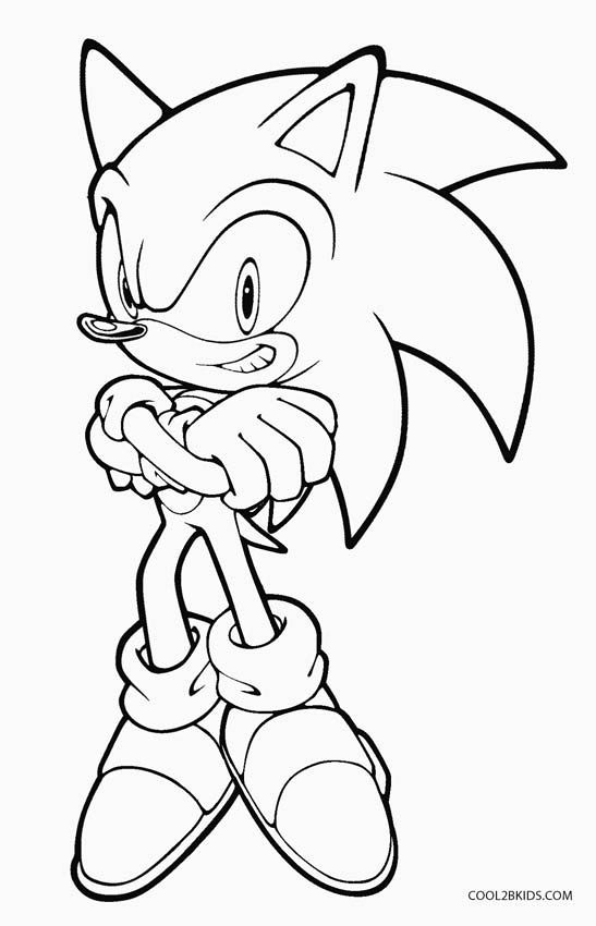 15 Sonic Coloring Pages For Kids