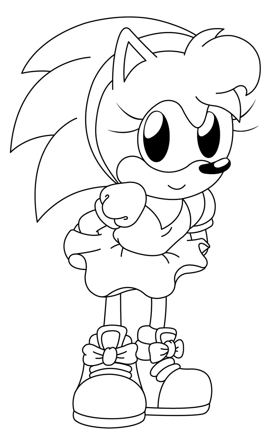 15 Sonic Coloring Pages For Kids