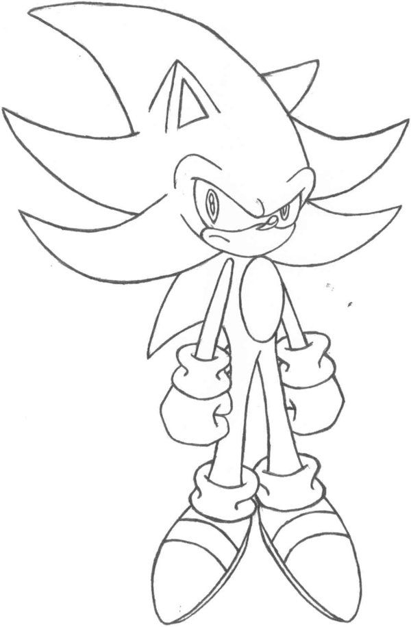 30 Super Sonic Coloring Pages