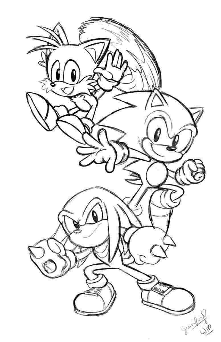 30 Super Sonic Coloring Pages