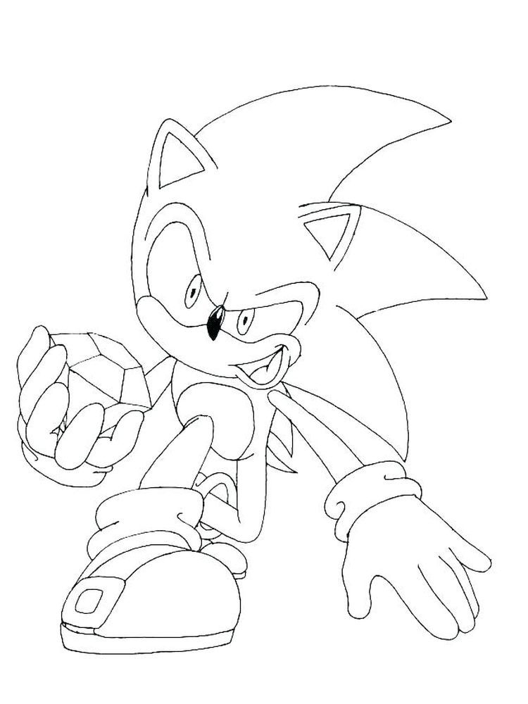 30 Super Sonic Coloring Pages